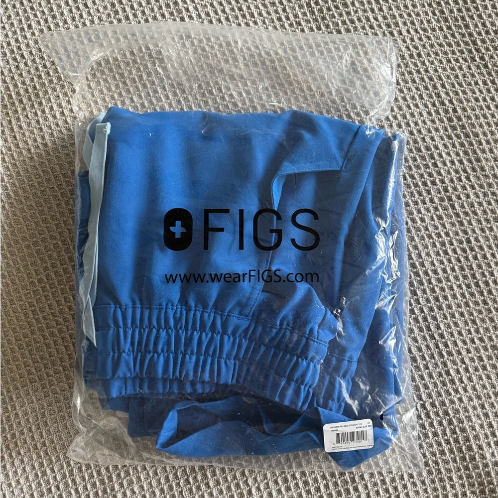 Figs Blue Scrub Pants